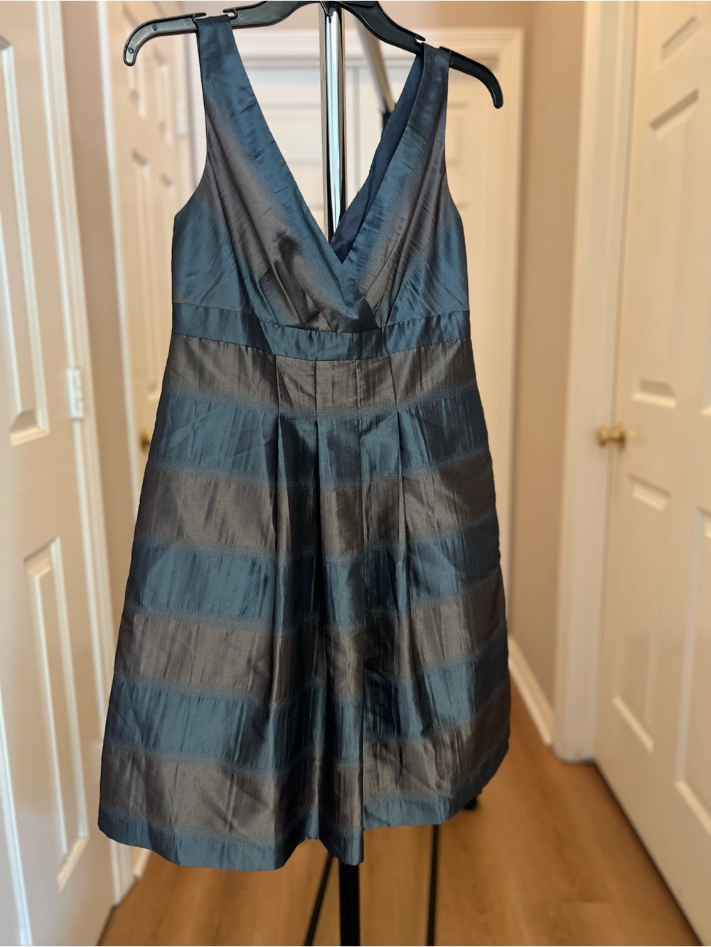 Nine West Slate Blue Evening Dress